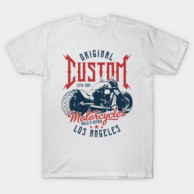 Custom motocycle T-Shirt by Design by Nara